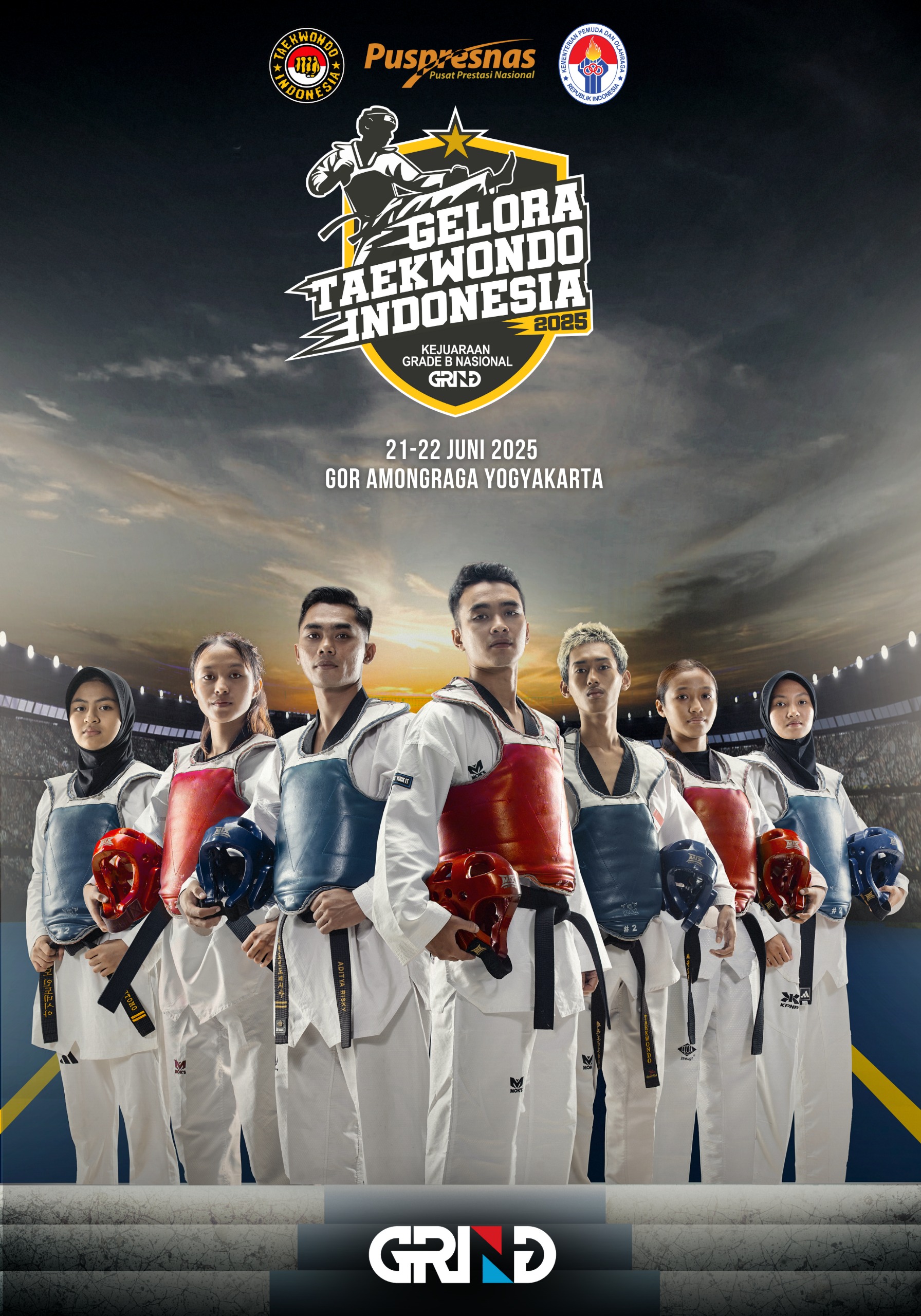 Panggung Juara Taekwondo Indonesia PRATAMAS TAEKWONDO SCHOOL